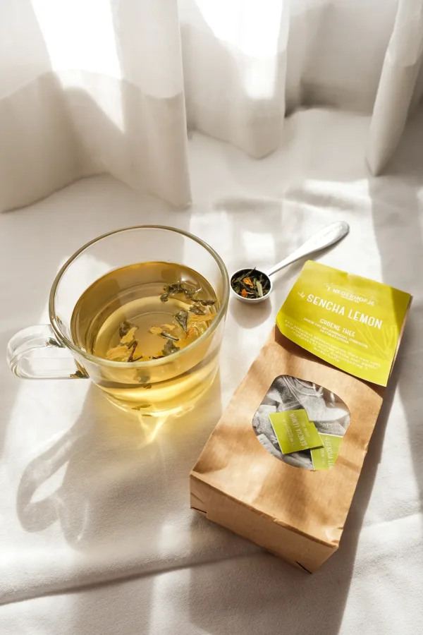 De Hofbranders Groene Thee Sencha Lemon